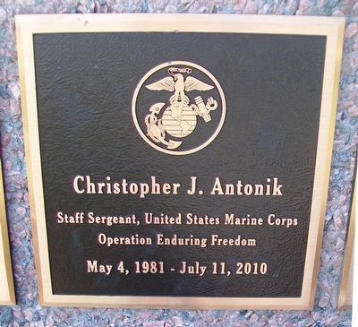 Veterans Memorial Honored Dead image. Click for full size.