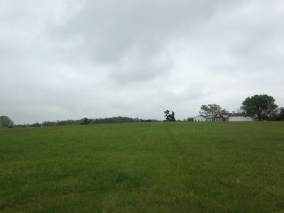 View of the Henry Hill Visitor Center from the "Frank Head" Marker. Click for full size. View of the Henry Hill Visitor Center from the "Frank Head" Marker image. Click for full size.