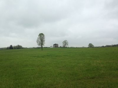 View of the Henry Hill House from the "Frank Head" Marker.. Click for full size. View of the Henry Hill House from the "Frank Head" Marker. image. Click for full size.