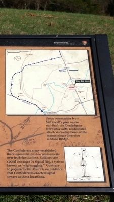 Close-up View of Map & Sketch on the "Opening Shots" Marker image. Click for full size.