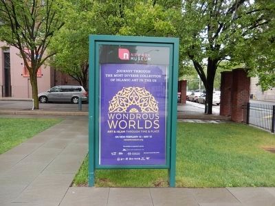 Newark Museum-Wonderous Worlds Art and Islam-poster image. Click for full size.