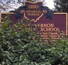 Mount Vernon Community School Marker. Click for full size. Mount Vernon Community School Marker image. Click for full size.