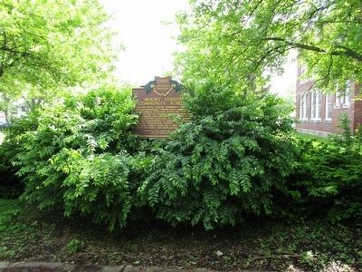 Mount Vernon Community School Marker. Click for full size. Mount Vernon Community School Marker image. Click for full size.