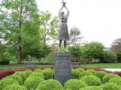 Spirit of the Springs Marker. Click for full size. Spirit of the Springs Marker image. Click for full size.