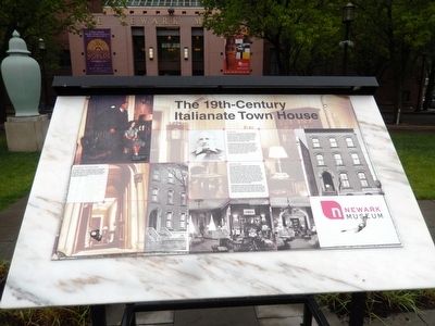 The 19th Century Italianate Town House Marker. Click for full size. The 19th Century Italianate Town House Marker image. Click for full size.
