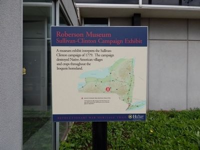Roberson Museum Marker. Click for full size. Roberson Museum Marker image. Click for full size.