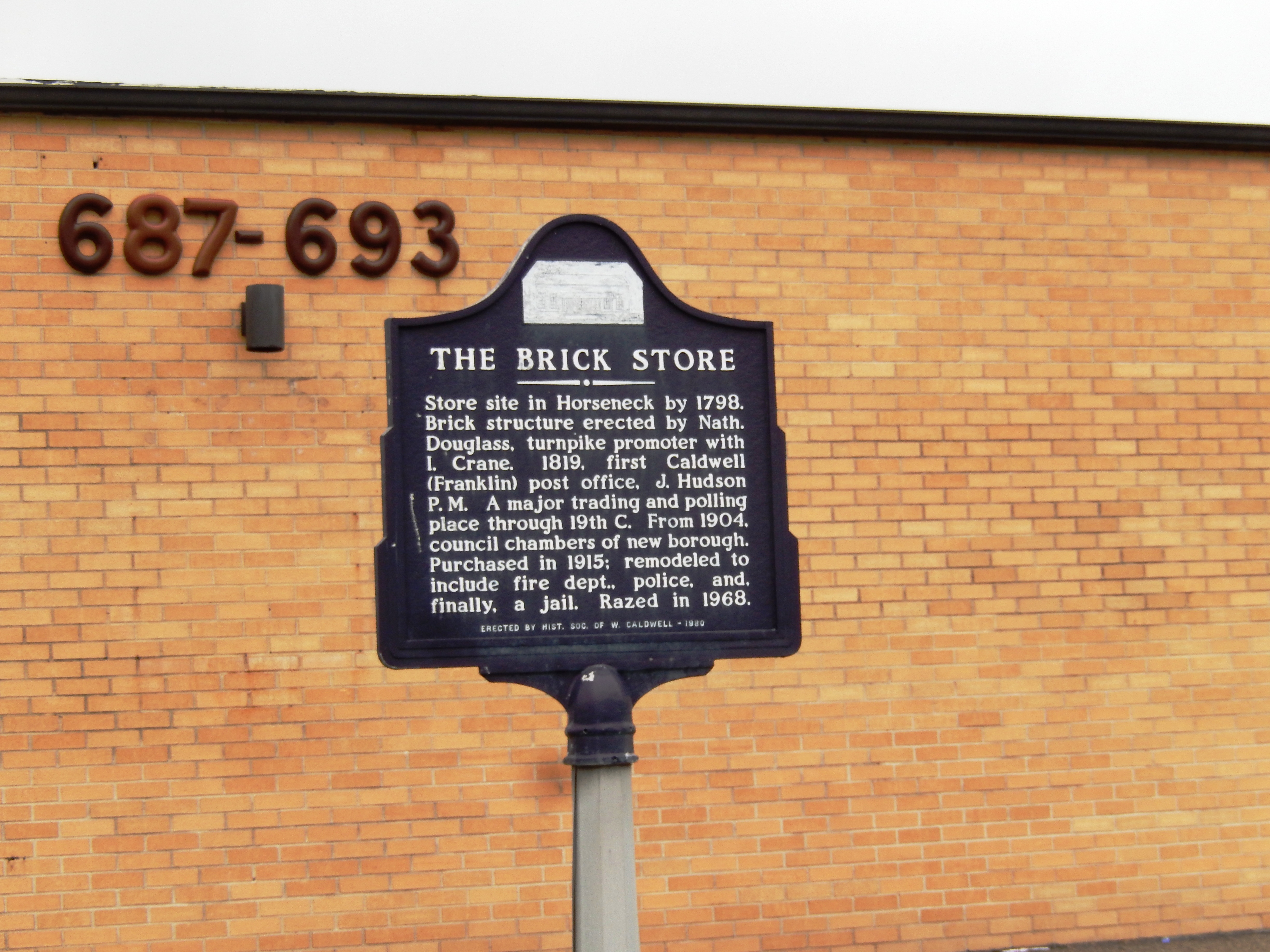 The Brick Store Marker