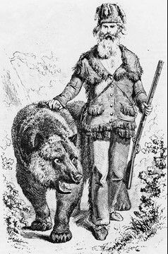 John "Grizzly" Adams image. Click for full size.
