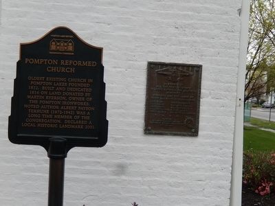 Pompton Reformed Church Marker image. Click for full size.