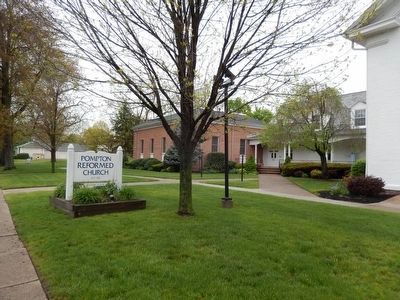 Pompton Reformed Church Sign. Click for full size. Pompton Reformed Church Sign image. Click for full size.