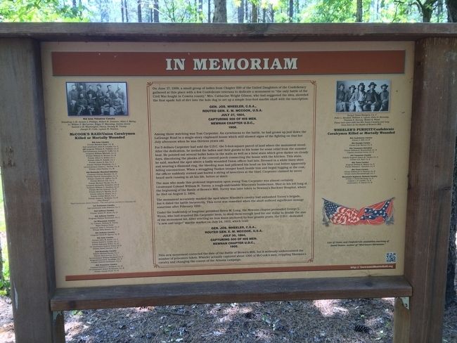 In Memoriam Marker. Click for full size. In Memoriam Marker image. Click for full size.