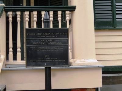 Pietro and Maria Botto House-National Historic Landmark 1983 image. Click for full size.
