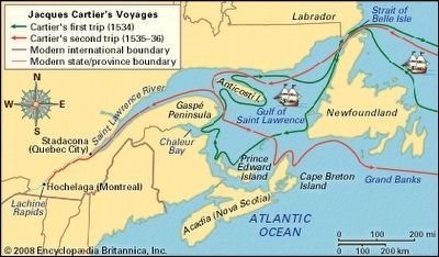 The Voyages of Jacques Cartier image. Click for full size.