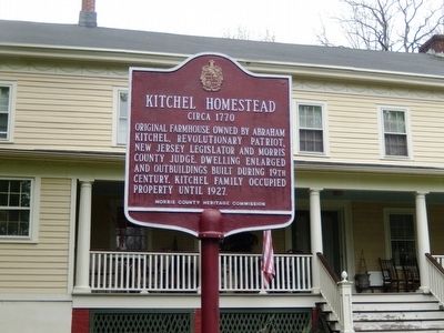 Kitchel Homestead Marker image. Click for full size.