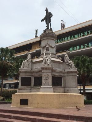 Francisco Morazán Marker. Click for full size. Francisco Morazán Marker image. Click for full size.