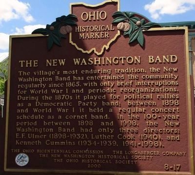 The New Washington Band Marker image. Click for full size.