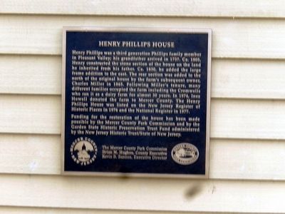 Henry Phillips House Marker image. Click for full size.