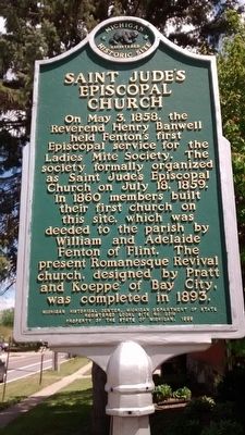 Saint Jude's Episcopal Church Marker image. Click for full size.