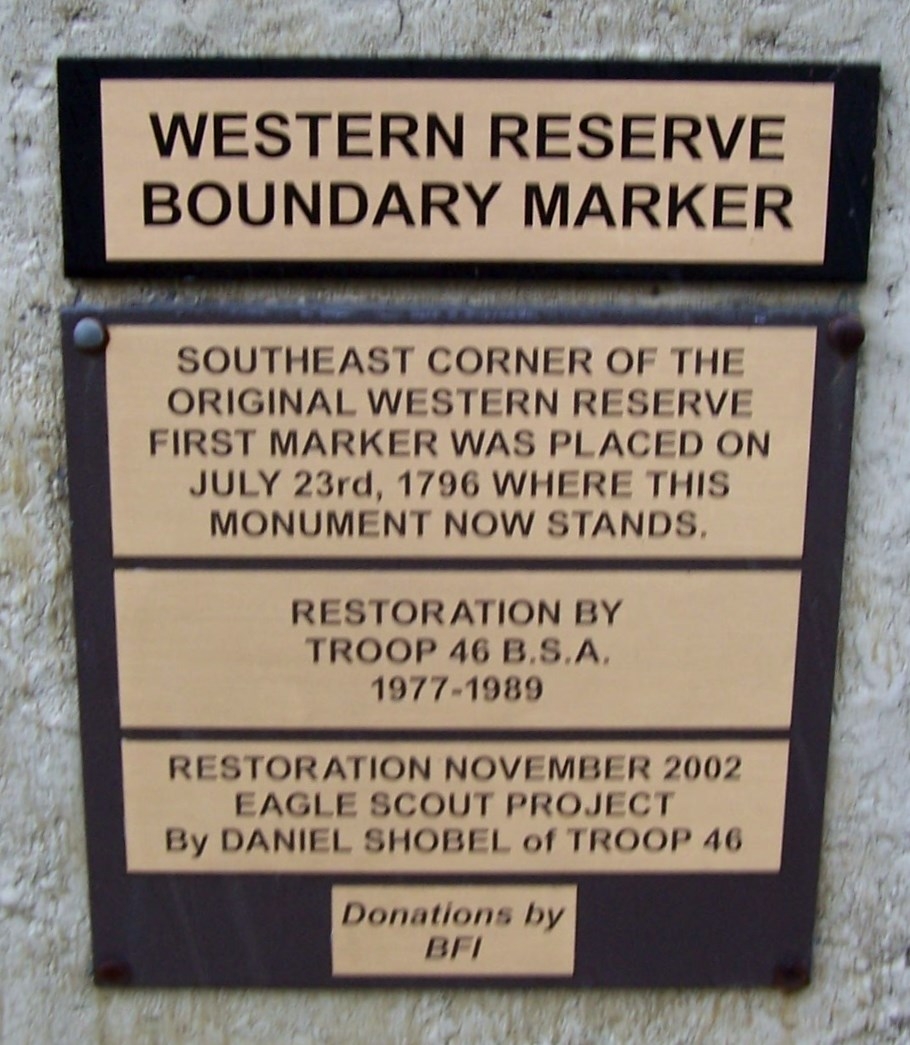 The Western Reserve Marker