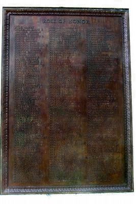 Fort Hamilton World War I Memorial. Click for full size. Fort Hamilton World War I Memorial image. Click for full size.