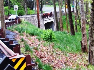 Jacobs Creek bridge. Click for full size. Jacobs Creek bridge image. Click for full size.
