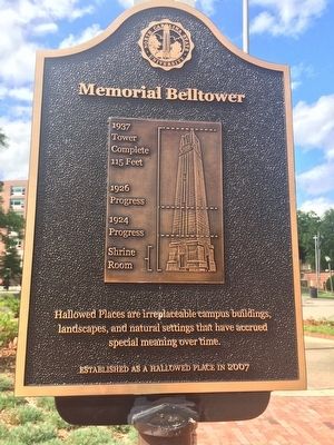 Memorial Belltower Marker image. Click for full size.
