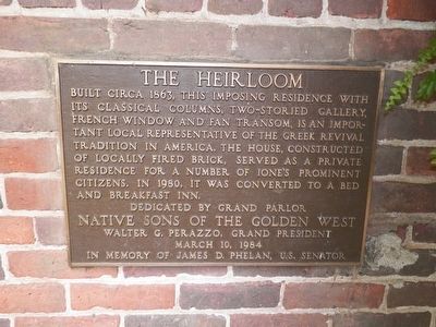 The Heirloom Marker. Click for full size. The Heirloom Marker image. Click for full size.