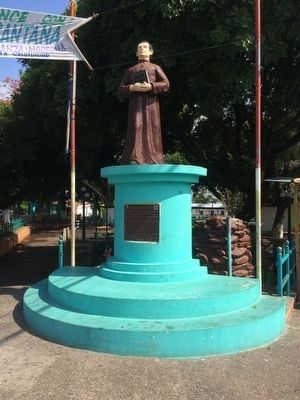 Father Alirio Napoleón Macías Marker. Click for full size. Father Alirio Napoleón Macías Marker image. Click for full size.