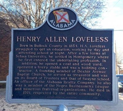 Henry Allen Loveless Marker image. Click for full size.