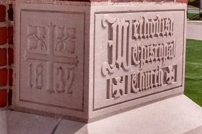 Fenton United Methodist Church Cornerstone. Click for full size. Fenton United Methodist Church Cornerstone image. Click for full size.
