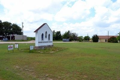 Site of Potosi Methodist Church in 2016 image. Click for full size.