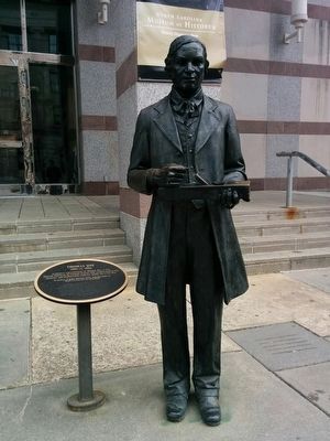 Thomas Day Statue and Marker image. Click for more information.