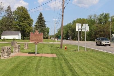 Ohio's Last Ottawas / Swanton Marker image. Click for full size.