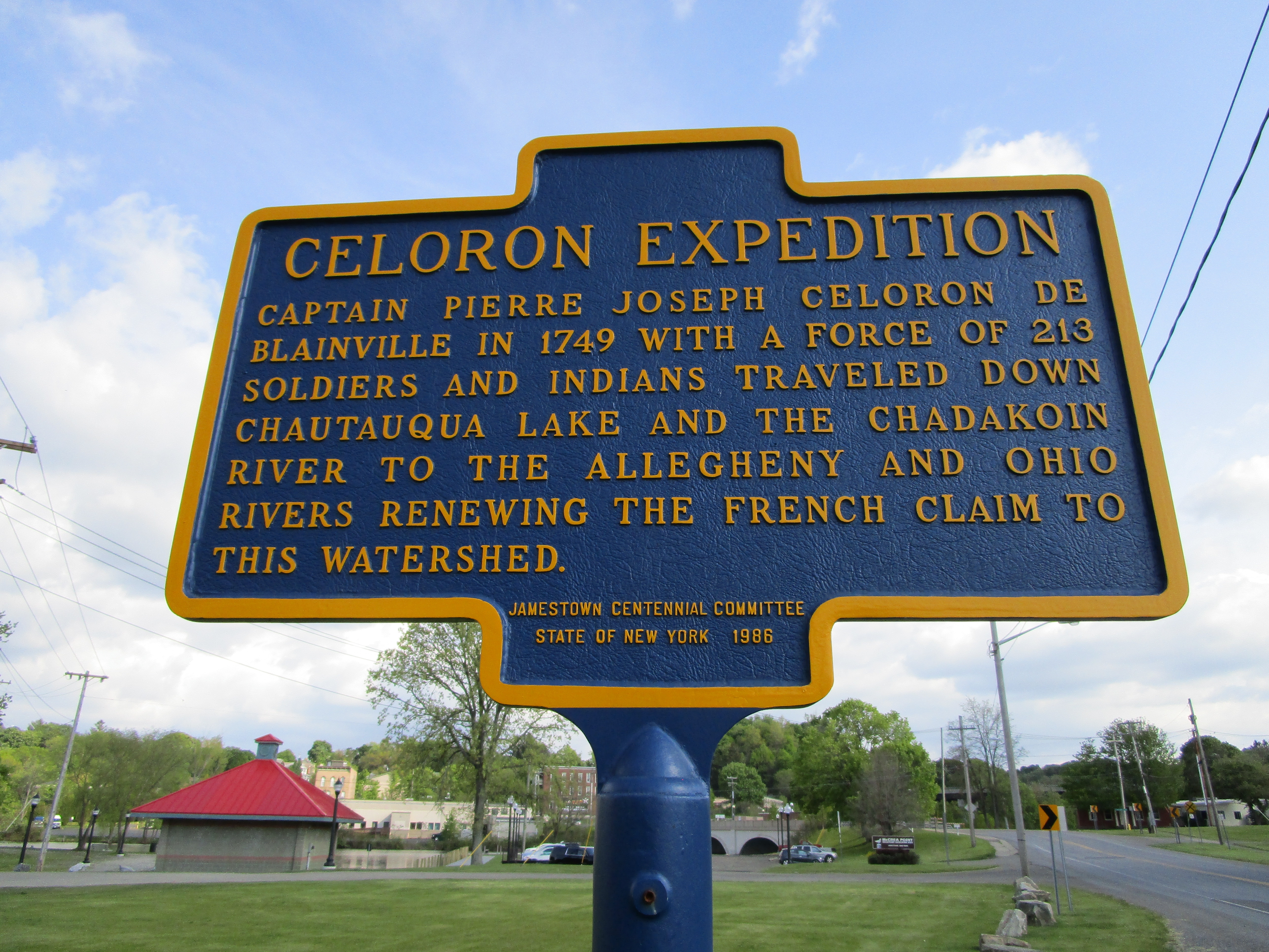 Celeron Expedition Marker