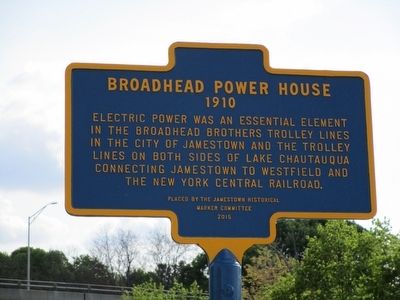 Broadhead Power House Marker image. Click for full size.