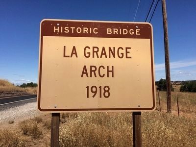 La Grange Arch 1918. Click for full size. La Grange Arch 1918 image. Click for full size.