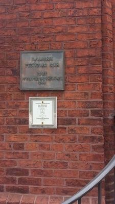 First Presbyterian Church Marker. Click for full size. First Presbyterian Church Marker image. Click for full size.