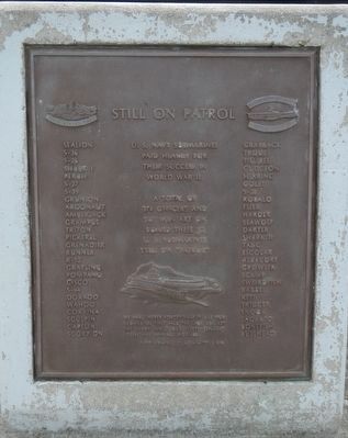 Still on Patrol Memorial. Click for full size. Still on Patrol Memorial image. Click for full size.