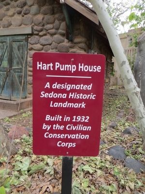 Hart Pump House Marker. Click for full size. Hart Pump House Marker image. Click for full size.
