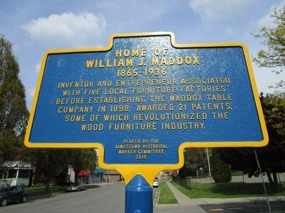 Home of William J. Maddox Marker. Click for full size. Home of William J. Maddox Marker image. Click for full size.