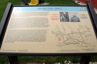Sporting Hill Marker image. Click for full size.