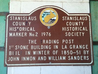 The Trading Post Marker. Click for full size. The Trading Post Marker image. Click for full size.