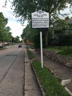 Anna J. Cooper Marker. Click for full size. Anna J. Cooper Marker image. Click for full size.