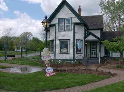 The Greenwald Herkimer House and Marker at Heritage Park image. Click for more information.