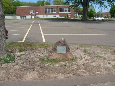 Site of Old Town Hall Marker. Click for full size. Site of Old Town Hall Marker image. Click for full size.