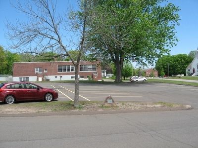 Site of Old Town Hall Marker. Click for full size. Site of Old Town Hall Marker image. Click for full size.