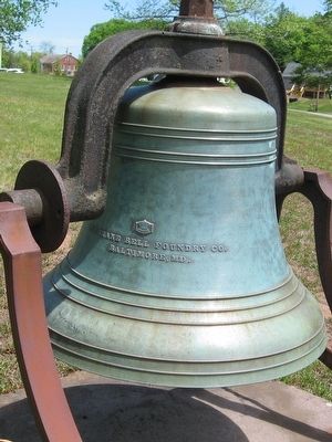 Congregational Church Bell. Click for full size. Congregational Church Bell image. Click for full size.