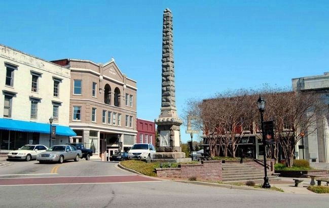 Chester District Confederate Monument image. Click for full size.