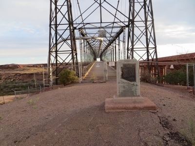 Cameron Bridge and Marker. Click for full size. Cameron Bridge and Marker image. Click for full size.