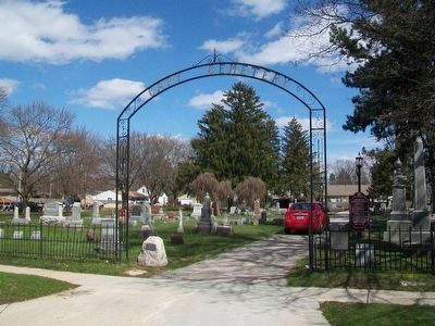 Cary Cemetery - 1839 Marker. Click for full size. Cary Cemetery - 1839 Marker image. Click for full size.